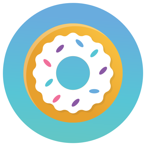 rosquillas icono gratis