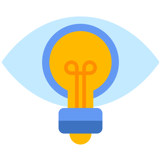 visión icono gratis