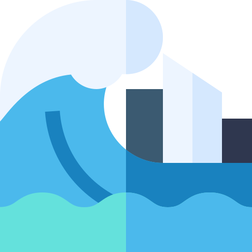 tsunami icono gratis