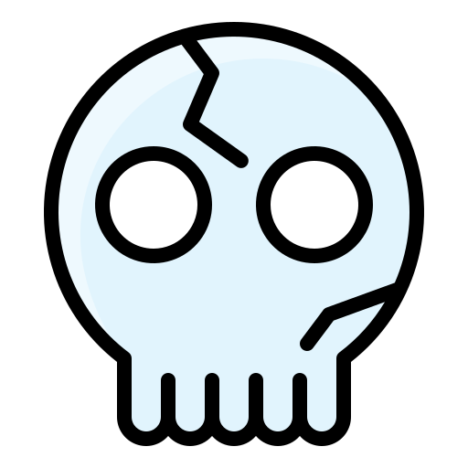 Skull free icon