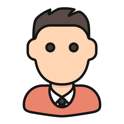 Man Generic Outline Color icon