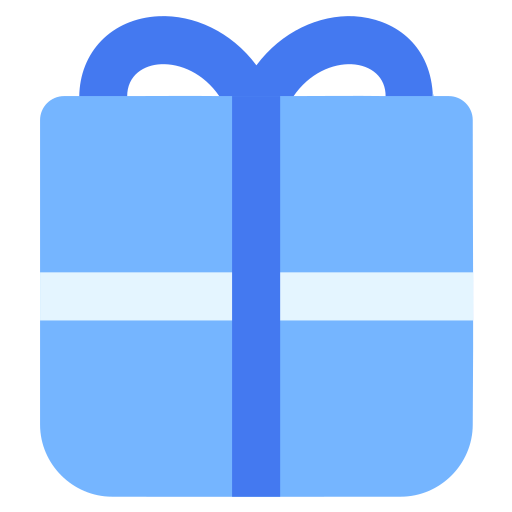 caja de regalo icono gratis