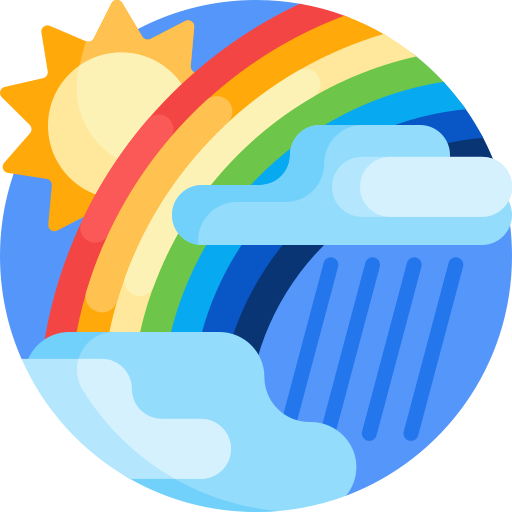 arco iris icono gratis