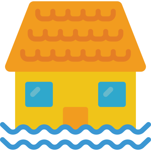 Flooding - Free buildings icons