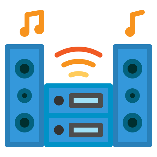 estéreo icono gratis