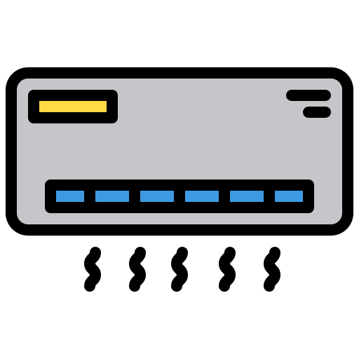 aire acondicionado icono gratis