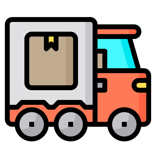 Delivery Phatplus Lineal Color Icon