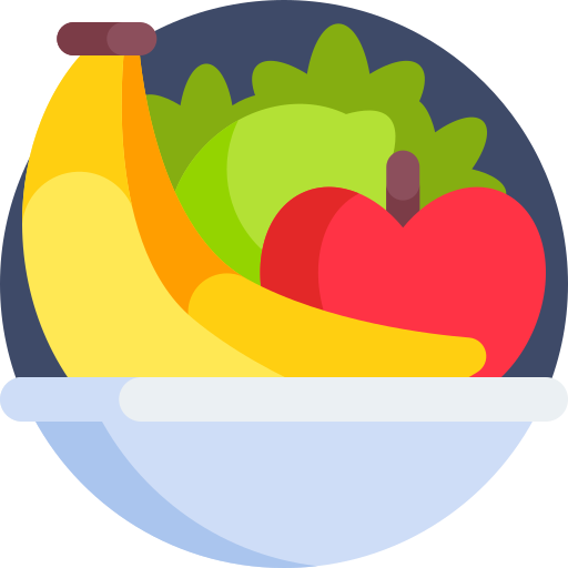 Escala de comida de pixel art comida saudável vs ícone de vetor de