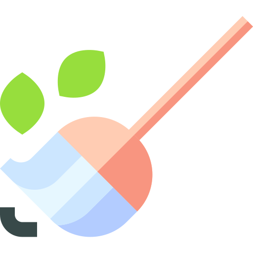 Broom Basic Straight Flat Icon