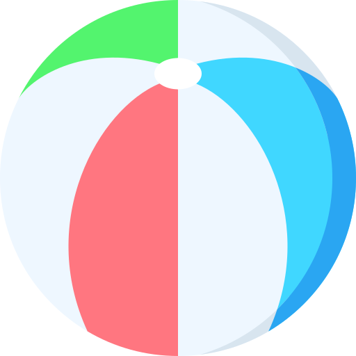 Beach ball Special Flat icon