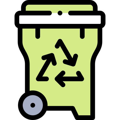 papelera de reciclaje icono gratis