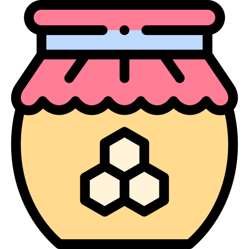 Honey Detailed Rounded Lineal color icon