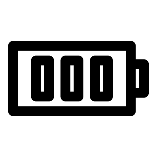 Battery status free icon Battery status free icon
