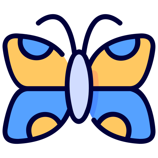 papillon Icône gratuit papillon Icône gratuit