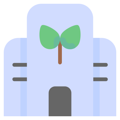 Eco home Generic Flat icon