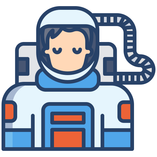 Astronaut Icongeek26 Linear Colour icon