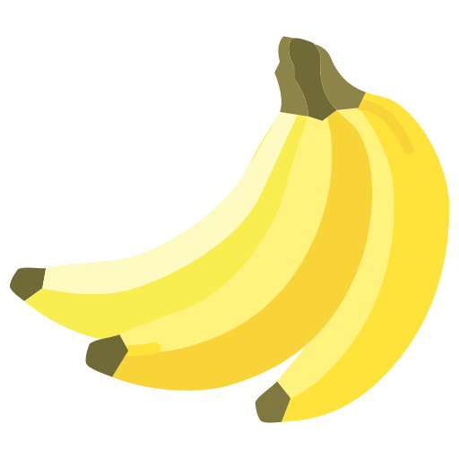 bananen Icongeek26 Flat icoon
