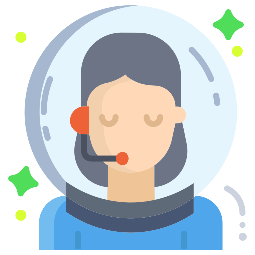 astronauta icono gratis