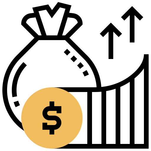 Profit free icon Profit free icon