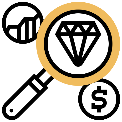 Market investment free icon Market investment free icon