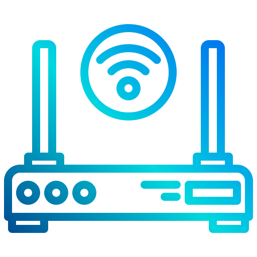 Router xnimrodx Lineal Gradient icon