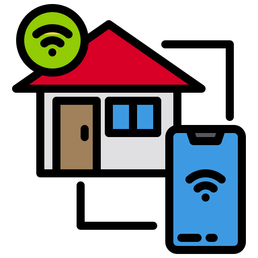 Casa inteligente - Iconos gratis de comunicaciones