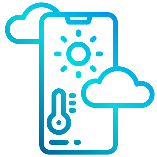 Smartphone xnimrodx Lineal Gradient icon