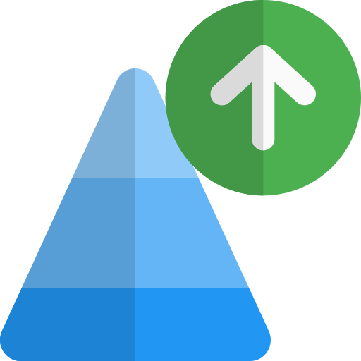 Up arrow free icon