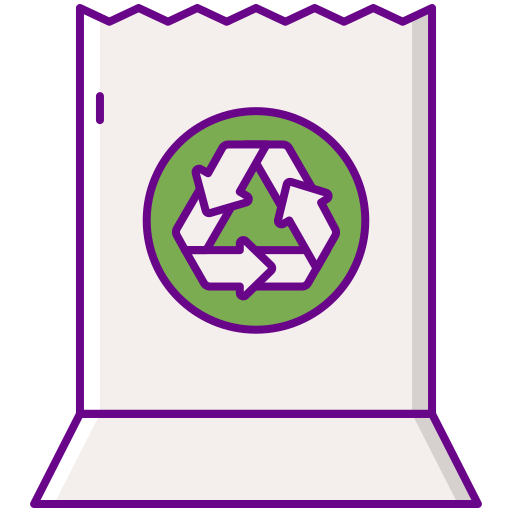 sac recyclé Icône gratuit sac recyclé Icône gratuit