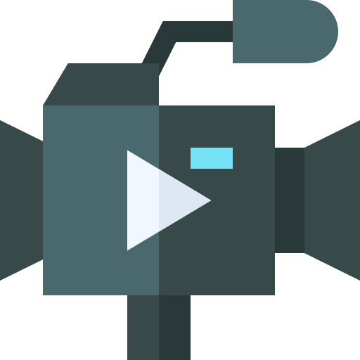 camara de video icono gratis