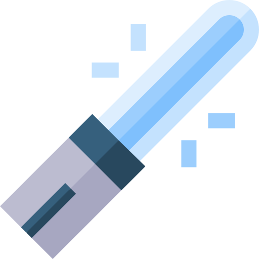 Light saber Basic Straight Flat icon