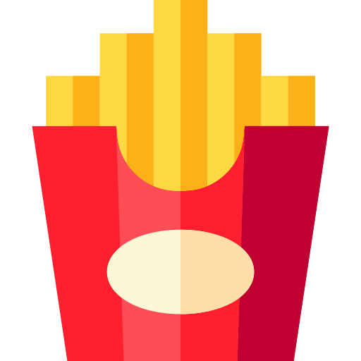 French fries free icon
