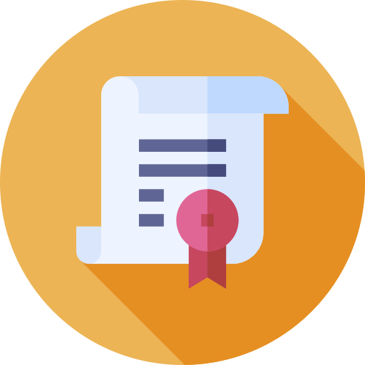 Certificate - Free interface icons