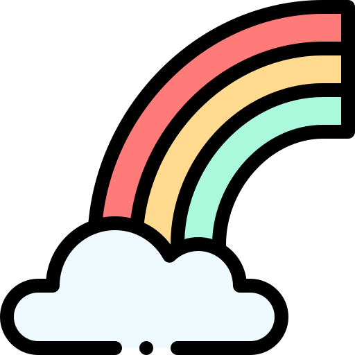 arco iris grátis ícone arco iris grátis ícone