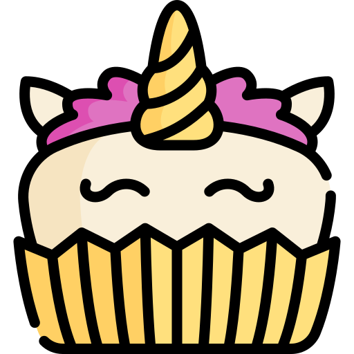 Cupcake Special Lineal color icon