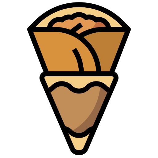 crepe icono gratis