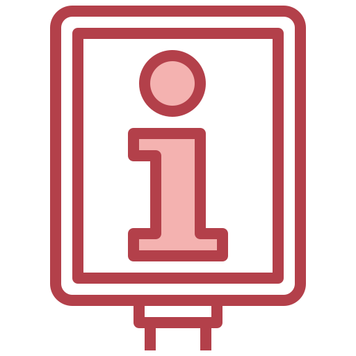 Information sign free icon Information sign free icon
