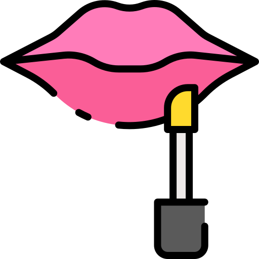 brillo de labios icono gratis