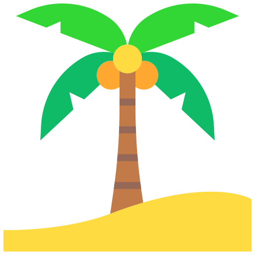 palmera icono gratis