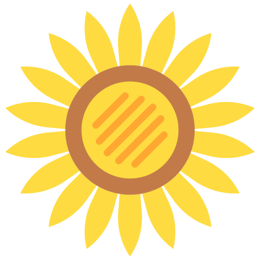 girasol icono gratis