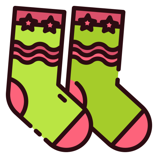 Socks Good Ware Lineal Color icon