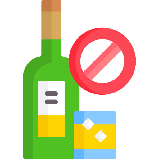 sem álcool grátis ícone sem álcool grátis ícone