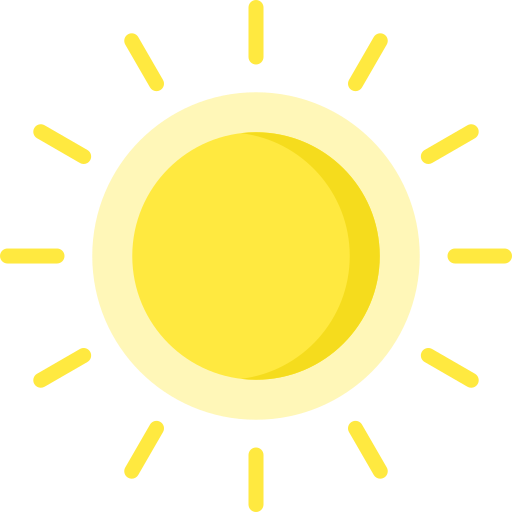 Sun free icon