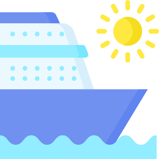 Cruise ship Special Flat icon