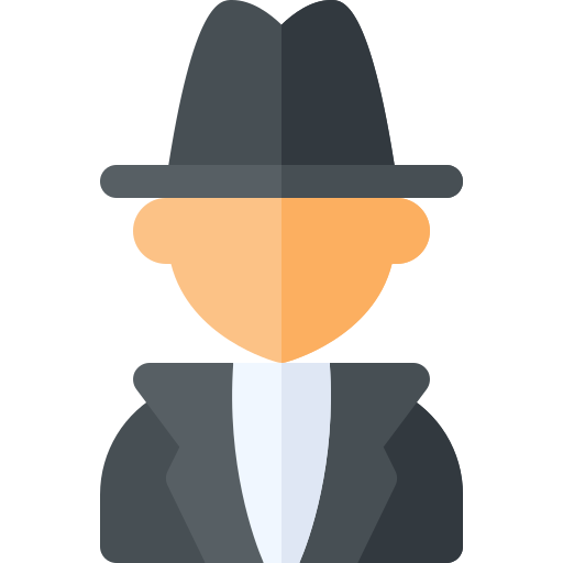 Detective Basic Rounded Flat icon