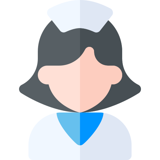 Nurse Basic Rounded Flat icon