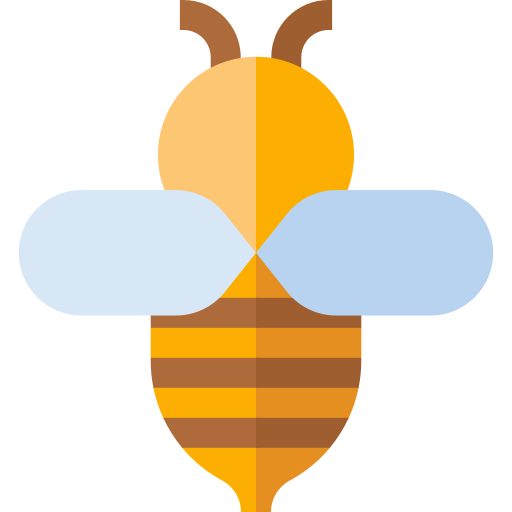 Bee Basic Straight Flat icon