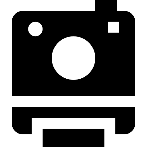 Camera Basic Straight Filled icon