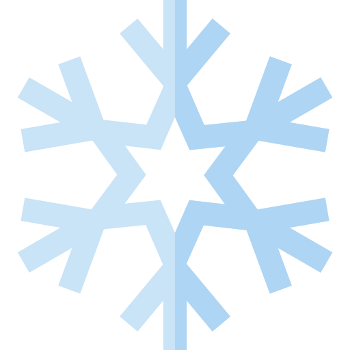 Snowflake Basic Straight Flat icon