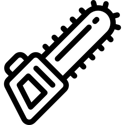 Motosserra - ícones de ferramentas e utensílios grátis